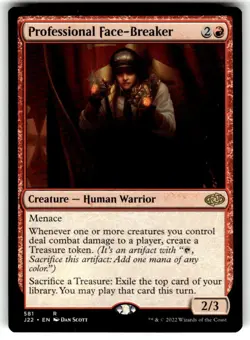 Professional Face-Breaker Jumpstart 2022 Regular MTG NM - Image 1