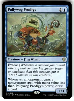Pollywog Prodigy Commander: Bloomburrow Regular MTG NM - Image 1