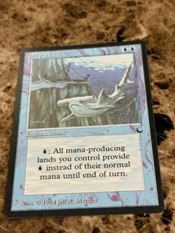 DEEP WATER Magic the Gathering MTG The Dark HP - Image 1