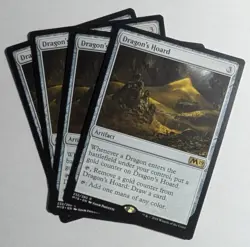 Dragon’s Hoard x1 M19 Core Set Magic the Gathering MTG LP/NM - Image 3