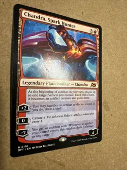 Aetherdrift Chandra, Spark Hunter #116 MTG NM - Image 3