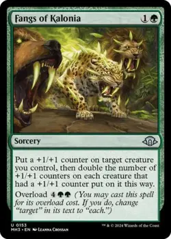 Fangs of Kalonia - Near Mint MTG Modern Horizons 3 - Image 1