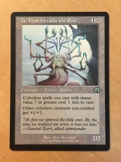 MTG Magic the Gathering It That Heralds the End Retro Frame Modern Horizons 3 NM - Image 1