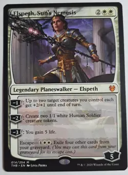 Elspeth, Sun's Nemesis x1 Theros Beyond Death Magic the Gathering MTG LP/NM - Image 1