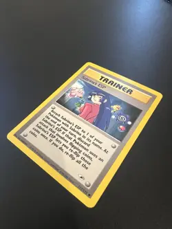 Sabrina’s ESP 117/132 Gym Heroes Unlimited 2000 Pokemon Card Uncommon NM - Image 3