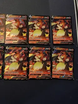 10 Lance's Charizard V SWSH133 Holo Black Star Promo Celebrations Pokemon - Image 3
