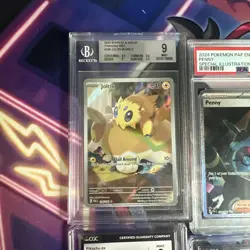 Lot Of 9 Graded Pokemon Cards - Image 2