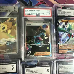 Lot Of 9 Graded Pokemon Cards - Image 3
