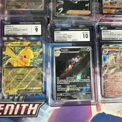 Lot Of 9 Graded Pokemon Cards - Image 4