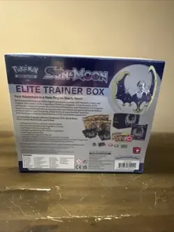 Pokemon Elite Trainer Box Sun and Moon Base Set ETB Factory Sealed (Damaged) 820650802041 - Image 3