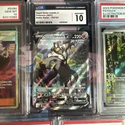 Pokemon Graded Lot Of 5 Cards - Image 3