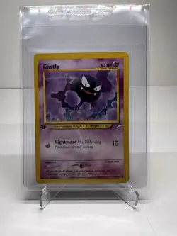 Gastly 65/105 1st Edition Neo Destiny MP Pokemon TCG - Image 1