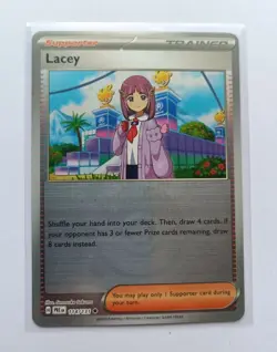 Pokemon TCG - Lacey 114/131 Poke Ball Holo Prismatic Evolutions - Image 1
