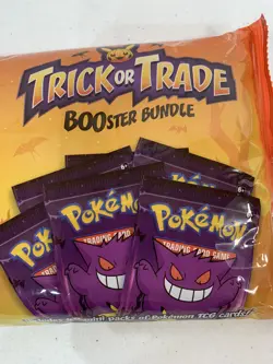 Nintendo Pokemon TCG Booster Gengar Trick Or Trade Bundle - 120 Cards - Image 3