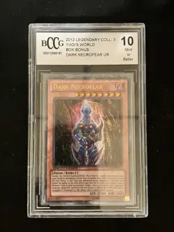 Yugioh. Dark Necrofear. Ultra Rare. Limited Edition. BCCG 10. Yugioh Card - Image 1