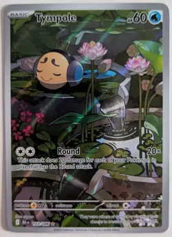 Tympole 103/086 Black Bolt Illustration Rare NM English Pokemon Card - Image 1