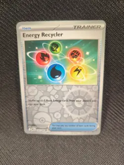 Pokemon TCG Energy Recycler 164/182 Destined Rivals Uncommon Reverse Holo Card - Image 1