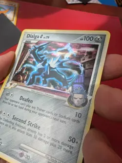 Dialga 7/127 G LV.79 Holo Platinum Pokemon Card Excellent - Near Mint Condition - Image 3