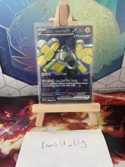 Pokemon TCG - Iron Hands EX - 223/182 - Holo Rare Card - Paradox Rift - New/Mint - Image 1