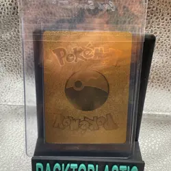 Pokemon Mega Raikou EX 483hp Gold Foil Fan Art Collector Card TCG P1 - Image 3