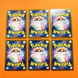 6PC Pikachu 020/M-P Mc's Promo Pokemon Card Japanese MEGA New Gifts Game Card - Image 3