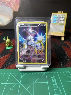 Pokemon TCG Arceus XY116 Black Star Promo Full Art Holo Card 2016 Rare - Image 1