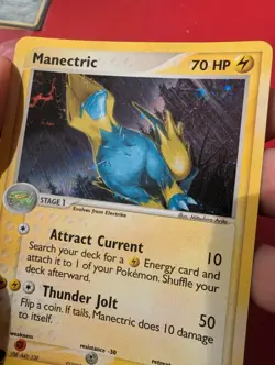 Manectric 9/109 ex Ruby & Sapphire Pokemon Card Excellent Condition - Image 3
