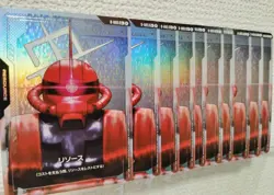 Gundam Card Game Resource set of 10 R005 C+ / EX Base Zaku II Char EXBP-004 set - Image 2