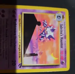 Sabrina’s Haunter 55/132 Gym Challenge Pokemon Card Excellent Condition - Image 2