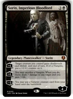 Sorin, Imperious Bloodlord Innistrad Remastered Regular MTG NM - Image 1