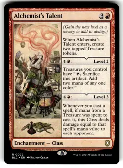 Alchemist's Talent Commander: Bloomburrow Regular MTG NM - Image 1