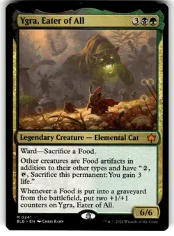 Ygra, Eater of All Bloomburrow Regular Mythic MTG NM - Image 1
