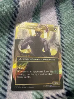 MTG Final Fantasy - KEFKA, Court Mage (Borderless Surge Foil) M 0543 - MINT! - Image 4