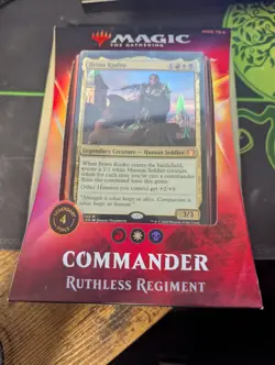 Ikoria: Lair of Behemoths Commander 2020 - Ruthless Regiment MTG Brand New Seale - Image 1