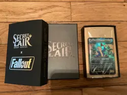 MTG Secret Lair Fallout Vault Boy Rainbow Foil Edition - Image 2