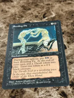 BREEDING PIT Magic the Gathering MTG Fallen Empires HP - B - Image 1