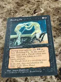 BREEDING PIT Magic the Gathering MTG Fallen Empires HP - A - Image 1