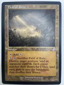 Field of Ruin - Time Shifted Timespiral Remastered - Near Mint EN MTG - Image 1