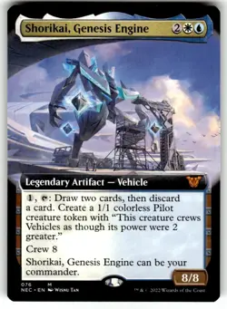 MTG Singles - Shorikai, Genesis Engine (Extended Art) - NEC, 2022, Mythic, 076 - Image 1