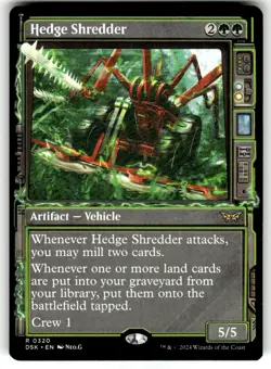 Hedge Shredder (Showcase) Duskmourn: House of Horror Regular MTG NM - Image 1