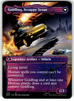 Goldbug, Humanity's Ally (Shattered Glass) Universes Beyond: Transformers MTG - Image 2