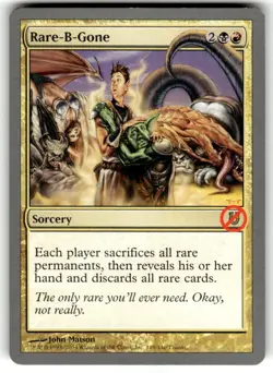 [1x] Rare-B-Gone Near Mint, English Unhinged MTG Magic nm - Image 1