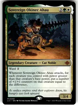 MTG, Sovereign Okinec Ahau 240 The Lost Caverns of Ixalan Regular NM - Image 1