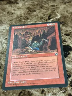 ORCISH MINE Magic the Gathering MTG Homelands LP - B - Image 1