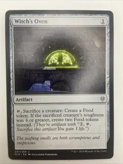 MTG Magic the Gathering Witch's Oven (237/477) Throne of Eldraine LP - Image 1