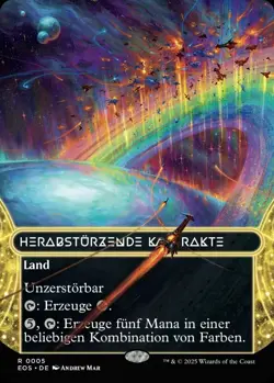 MTG I Herabsturzende Katarakte (V.1) I EOS 0005 I Edge Of Eternities I Rare I NM - Image 1