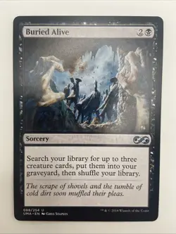 MTG: Buried Alive (Near Mint) - Ultimate Masters #088/254 Regular Uncommom - Image 1