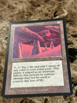 STANDING STONES Magic the Gathering MTG The Dark MP - Image 1