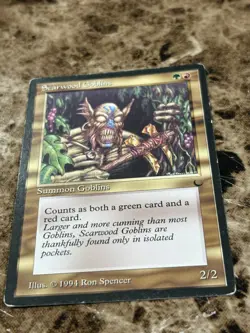 SCARWOOD GOBLINS Magic the Gathering MTG The Dark HP - A - Image 1