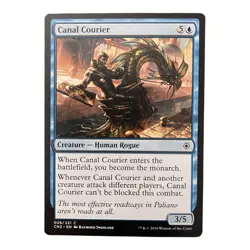 Canal Courier - Conspiracy: Take the Crown #028/221 MTG Magic The Gathering LP - Image 1